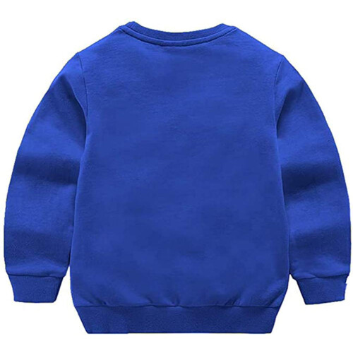 HAXICO Unisex Kids Solid Cotton Thin Pullover Sweatshirt T-Shirt Toddl 1