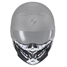 Scorpionexo Covert Valgfri udskiftning af haged?kning til skjulte hjelme kranium (sort/hvid)