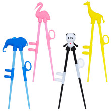 Plum Garden 4 pcs kid chopsticks  learning chopsticks helper for kids  training chopsticks with animals for beginners