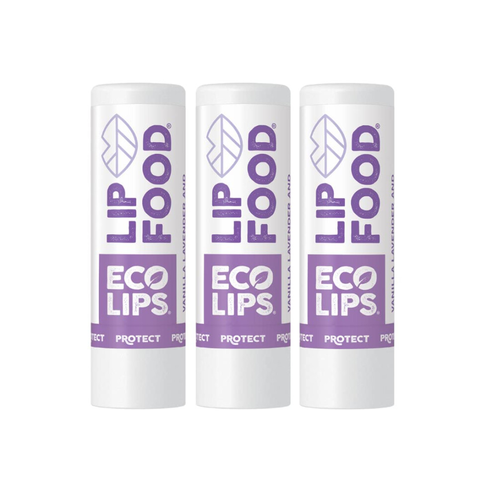 Eco Lips Lip Food - Nutrient Dense & Organic Lip Balm (Protect)