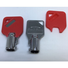 SafeCo Brands FEO-K1 Aufzugsschlssel, Feuerwehr, rote Schlssel, 2 rote Schlssel