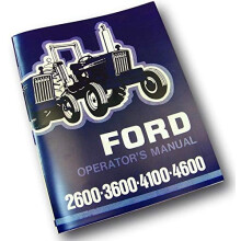 AgPubs Bedienungsanleitung f  r Ford 2600 3600 4100 4600 Traktor Ma