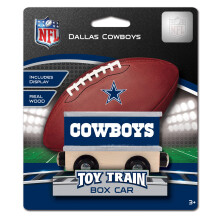 Masterpieces NFL Dallas Cowboys Real Wood Boxcar Leget?jstog med magneter