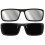 Rainbow Symphony clip-on Solar Eclipse glasses  cE  ISO certified  Saf 1