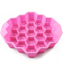 Mucegaiul cu bomboane de silicon de zi cu zi de silicon 19 cu ciocolata cu celule de bricolaj pentru ghea?a Formant de ghea?a Matri?e handmade (c
