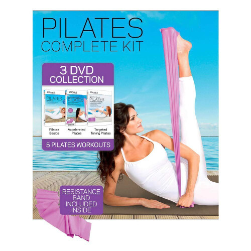 Element Pilates Complete Kit Collection  3 Discs (DVD)