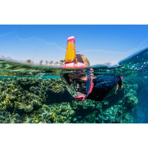OCEAN REEF - Aria QR + Quick Release Snorkeling Mask - Full Face Snork 2