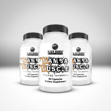 Black Mamba Mamba Muscle: Turkesterone, Phosphatidic Acid, Beta-Ecdysterone & Laxosterone for Enhanced Strength, Muscle Growth & Recovery