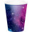 Creative Converting Galaxy Partybecher, 9 Unzen, mehrfarbig 1