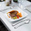 Silverware Set with Serving Pieces  LIANYU 48-Piece Flatware Set Servi 5