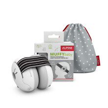 Alpine Muffy Baby - Cuffie antirumore per neonati e bambini fino a 36 mesi - Certificazioni CE e ANSI - Cuffie antirumore - Comode cuffie per neo