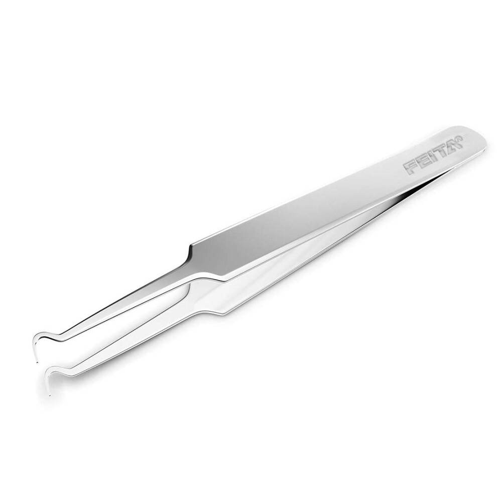 Feit Blackhead Acne Extraction Tweezers - Feita Pro & Surgical-Grade Stainl
