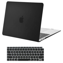 MOSISO Kompatibel mit MacBook Air 13 Zoll Hlle 2022 2021 2020 2019 2018 Release A2337 M1 A2179 A1932 Touch ID Kunststoff Hartschale Hlle & Tastatur