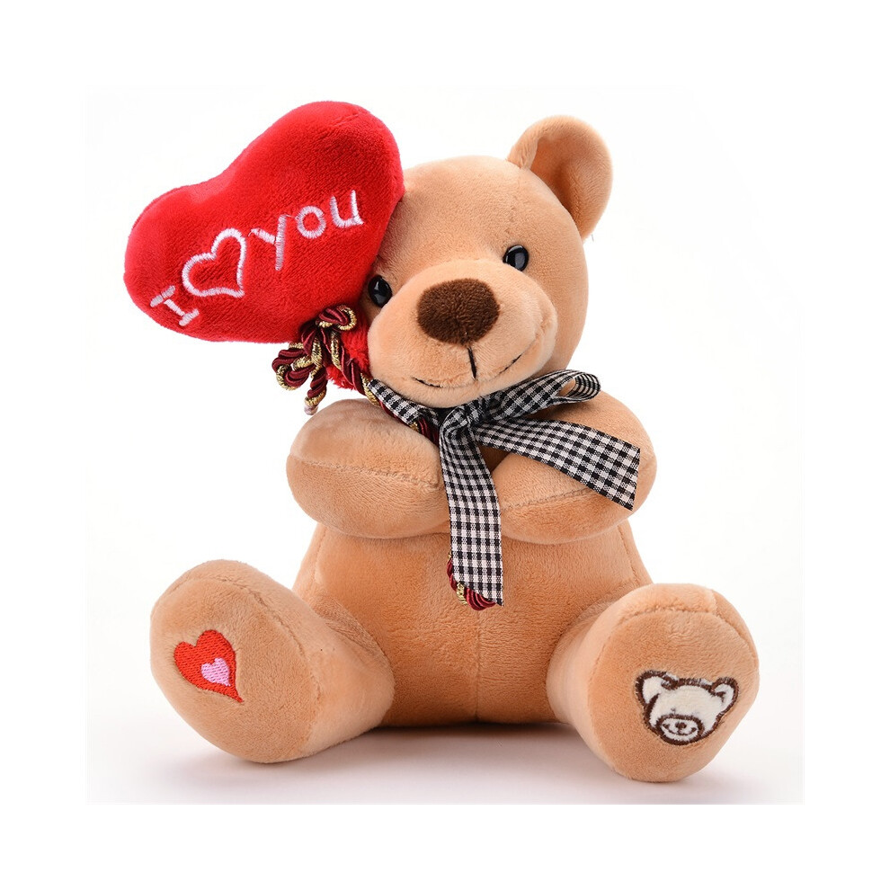 (1) Cartoon Teddy Bear Holding Heart Plush Toys Stuffed Animals Kids Toys Soothing Toys-image-OPC-PG9GSTY-NEW