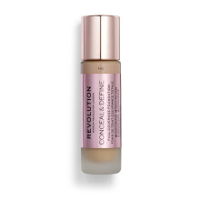 Makeup Revolution Fondotinta Conceal & Define, Copertura Completa, Toni Medi, Vegano e Cruelty-Free, F10, 23ml