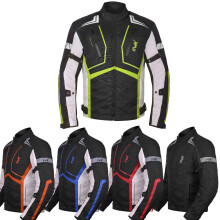 HWK Motorradjacke fr Mnner und Frauen Scorpion mit Cordura-Gewebe fr Enduro-Motorradfahren und Rstungsschaumpolsterung fr Aufprallschutz. Dual-S