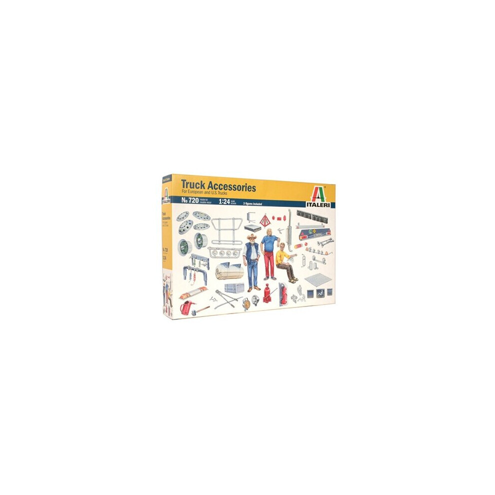 Maxpower Italeri 0720 - Truck Accessories For European And U.s. Trucks / 1:24