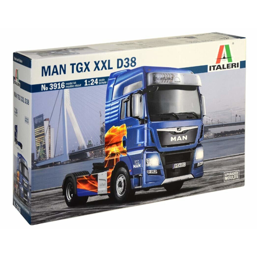 Maxpower Italeri 1: 24 510003916 Man Tgx Xxl D38 E6 Edition Vehicle