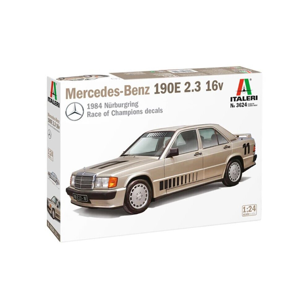 Maxpower Italeri 3624 1:24 Mercedes-Benz 190E Model Kit
