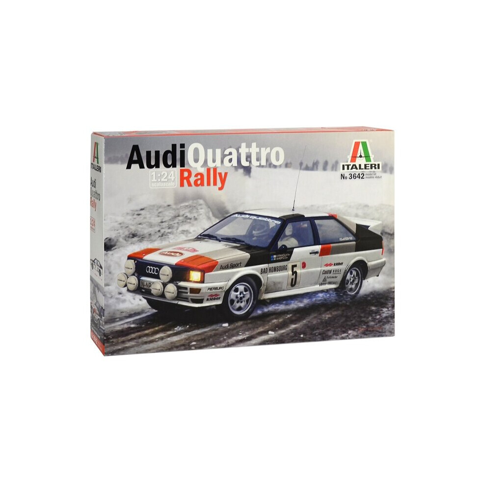 Maxpower Italeri 3642 - 1/24 Audi Quattro Rally Model Kit