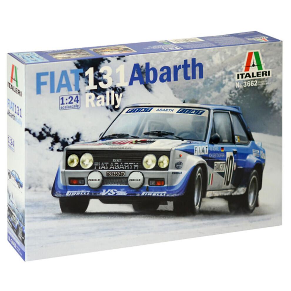 Maxpower Italeri 3662 Fiat 131 Abarth Rally 1:24 Plastic Model Kit