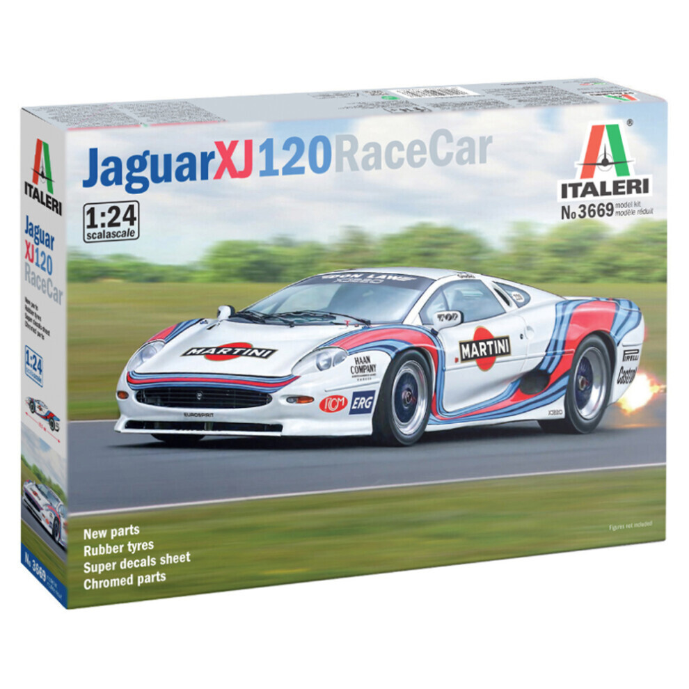Maxpower Italeri 3669 Jaguar Xj 220 Race Car 1:24 Model Kit