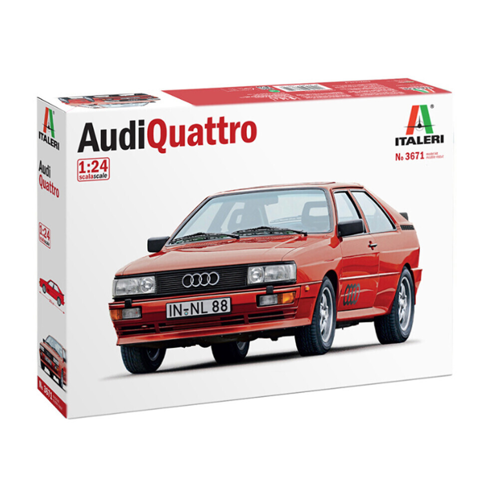 Maxpower Italeri 3671 Audi Quattro 1:24 Model Kit