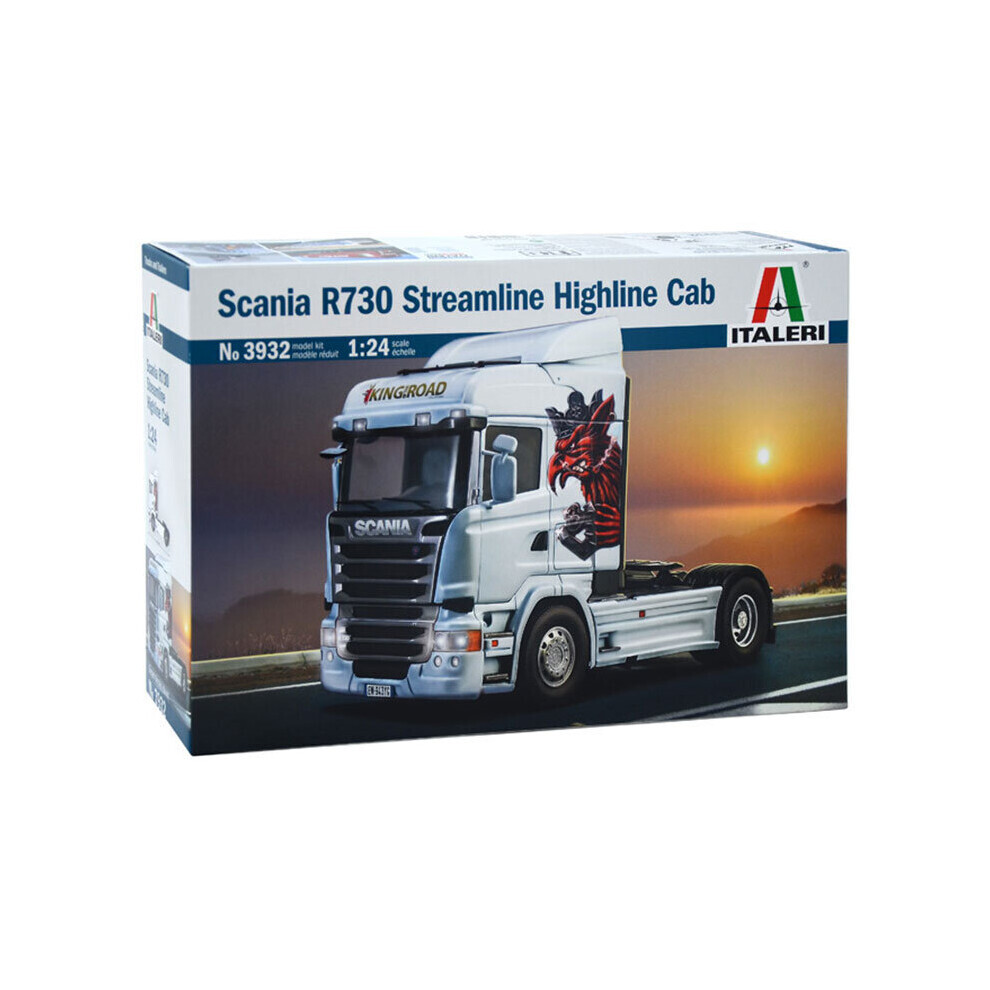 Maxpower Italeri 3932 Scania R730 Streamline Highline Cab 1:24 Truck Model Kit