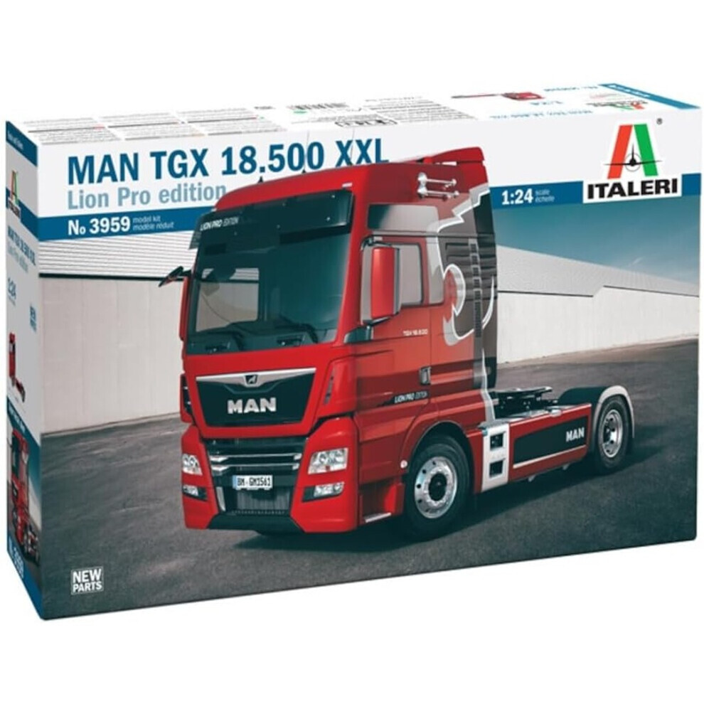 Maxpower Italeri Man Tgx 18-500 Xxl Lion Pro Edition 1:24 Model Kit
