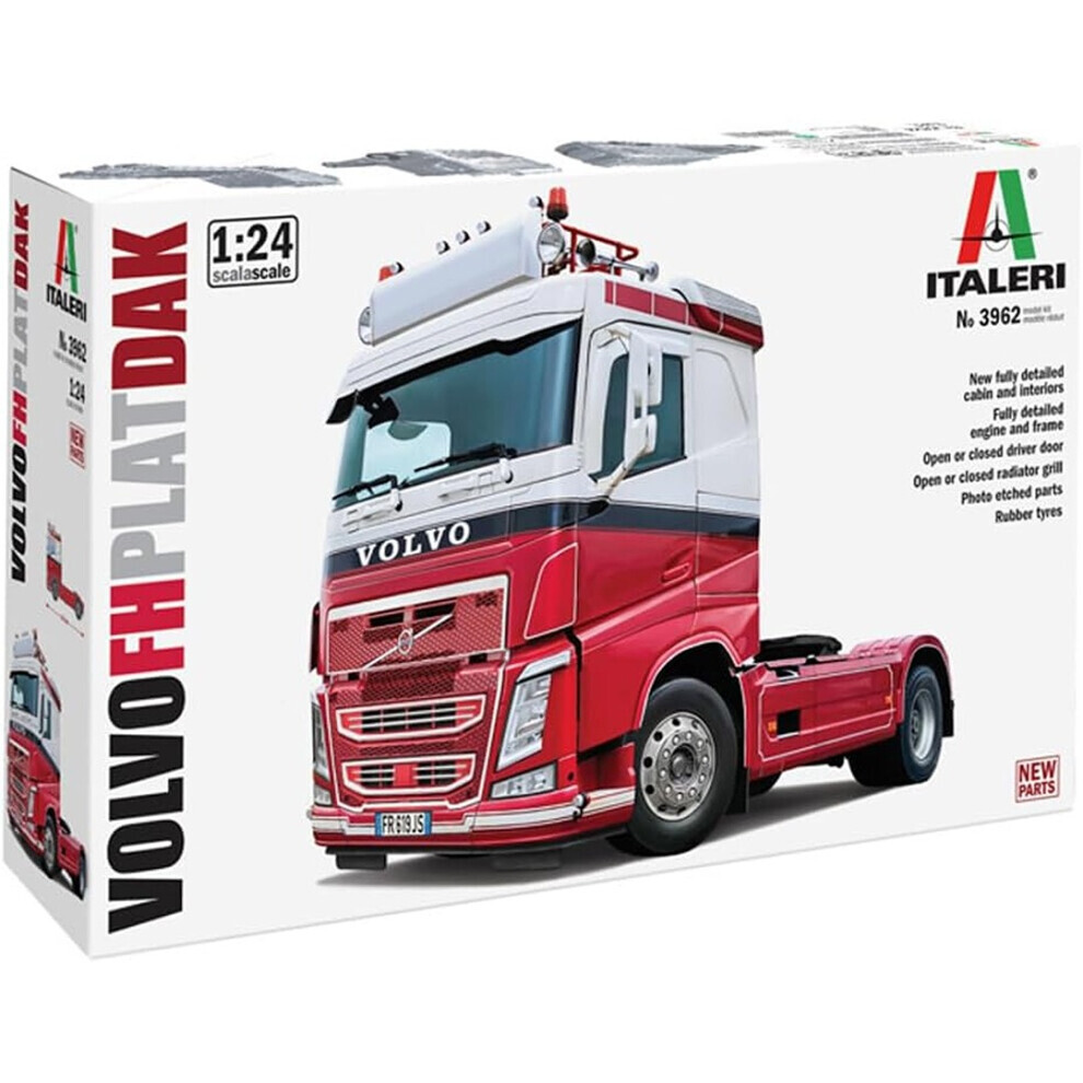 Maxpower Italeri Volvo Fh Low Roof 1:24 Model Kit