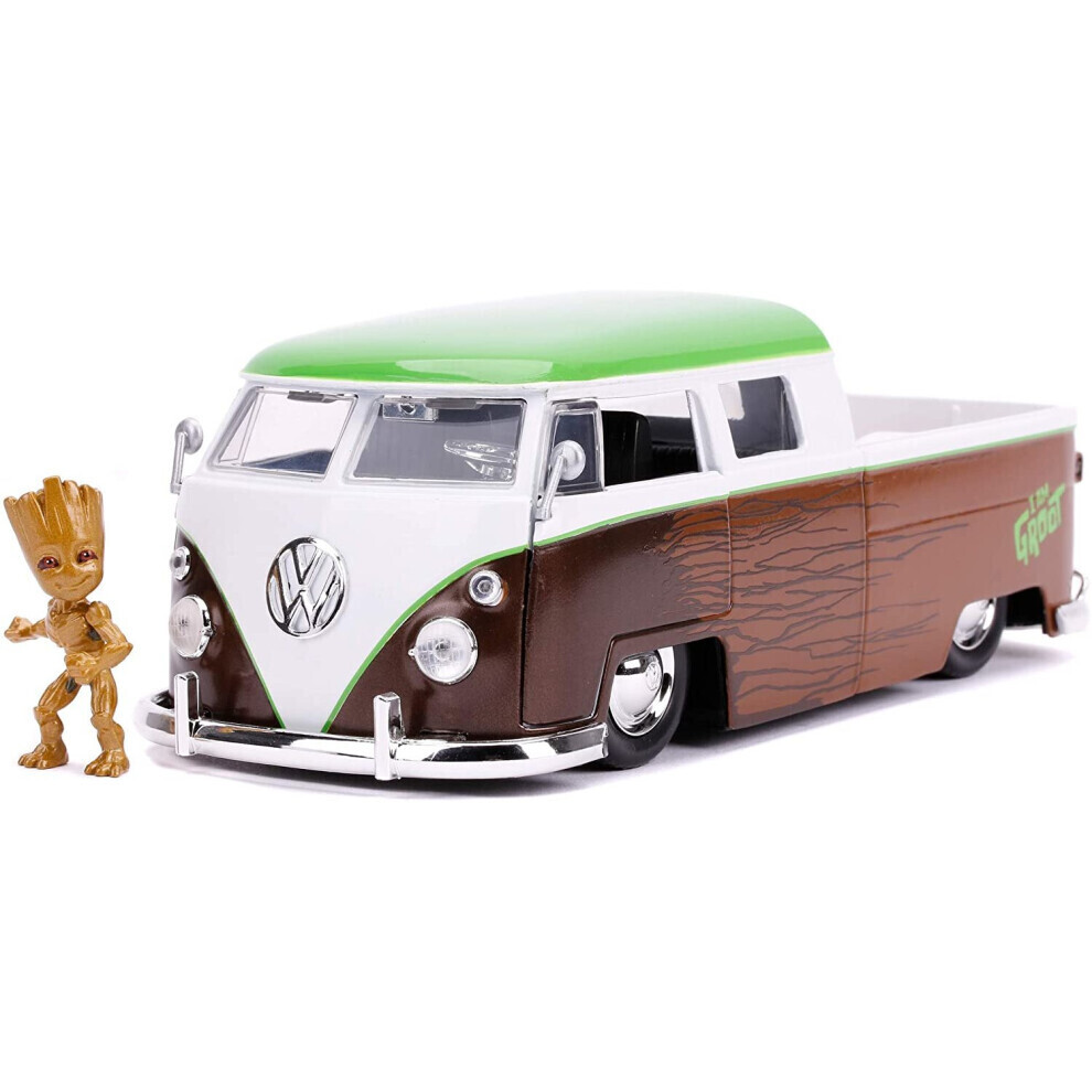 Maxpower Jada Groot Vw Micro Truck 1:24 Die Cast Vehicle