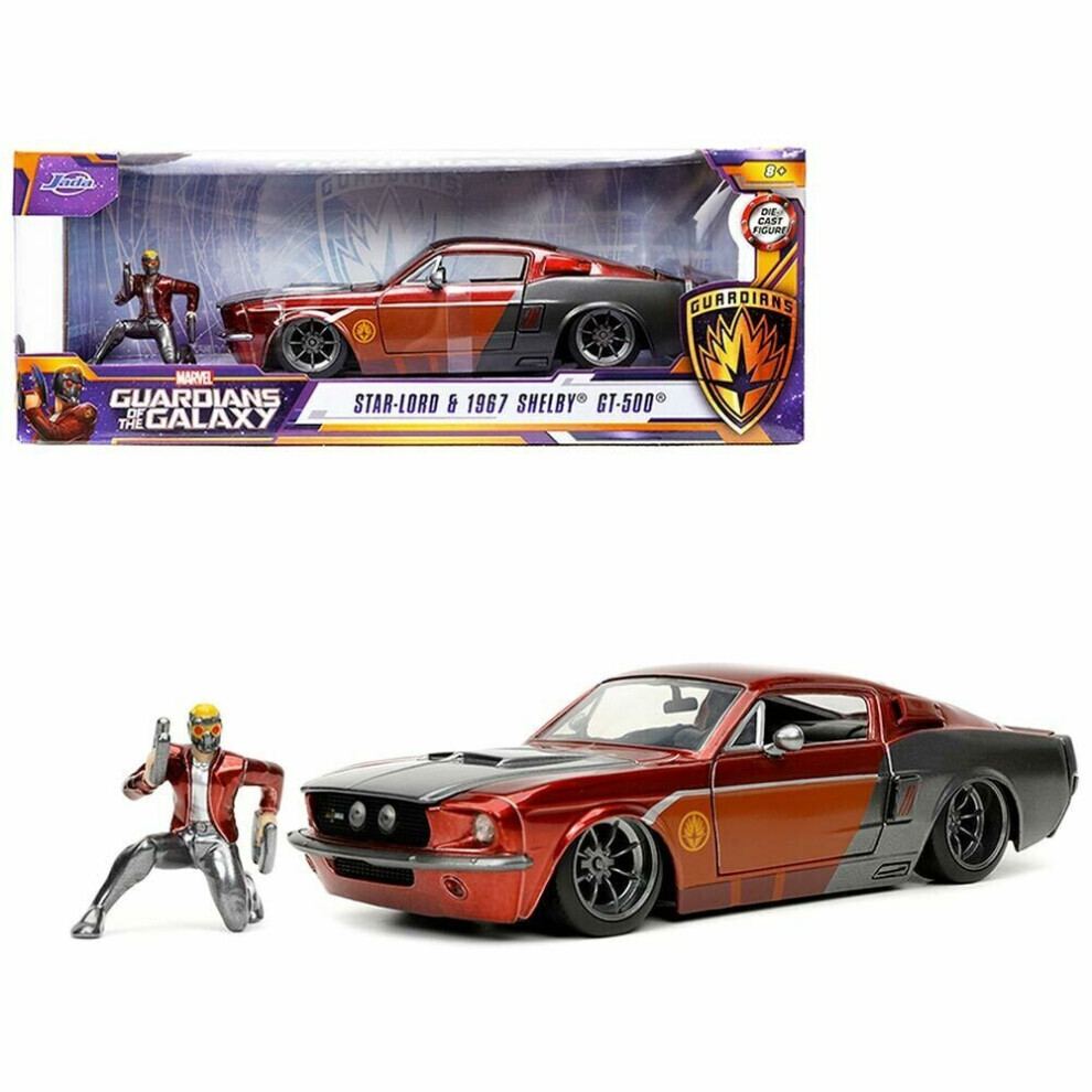 Maxpower Jada Guardians Of The Galaxy Starlord And 1:24 1967 Ford Mustang