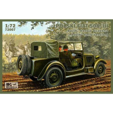 IBG Models 72007 Polski Fiat 508/III 1:72 Military Vehicle Model Kit