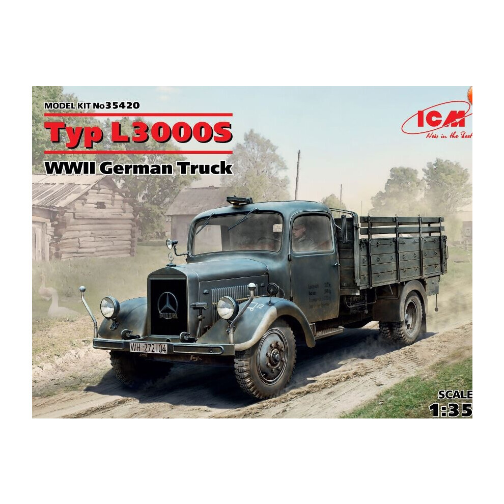 Maxpower Icm35420 - Icm 1:35 - Typ L3000s, Wwii German Truck