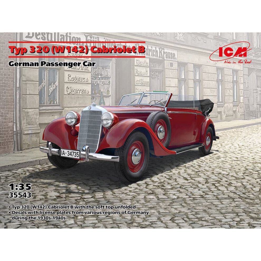 Maxpower Icm35543 - Icm 1:35 - Typ 320 Cabriolet B, German Passenger