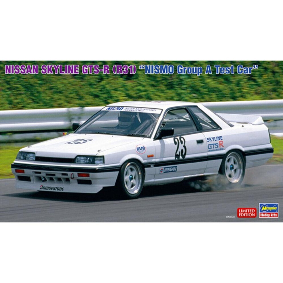 Maxpower Hasegawa 20549 Nissan Skyline Gts-R Nismo Group A Test Car 1:24 Model Kit