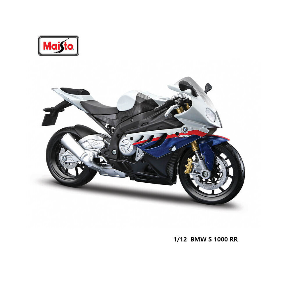 Maxpower (Bmw S1000rr) Maisto 1:12 2023 Yamaha Yzf-R1 Motorcycle Replicas With Authentic Details
