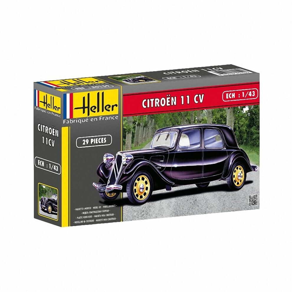 Maxpower Hel80159 - Heller 1:43 - Citroen 11 Cv