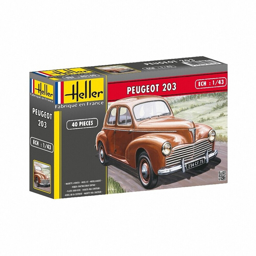 Maxpower Hel80160 - Heller 1:43 - Peugeot 203