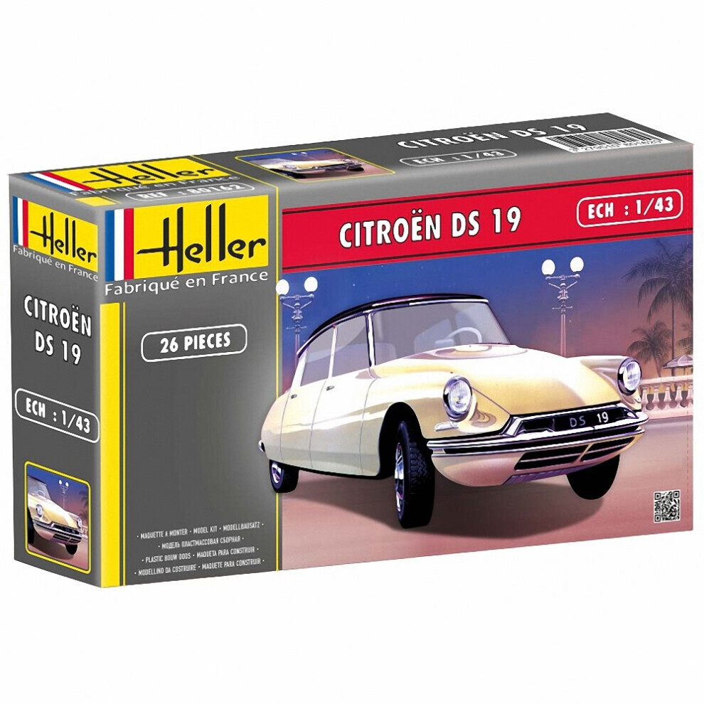 Maxpower Hel80162 - Heller 1:43 - Citroen Ds 19