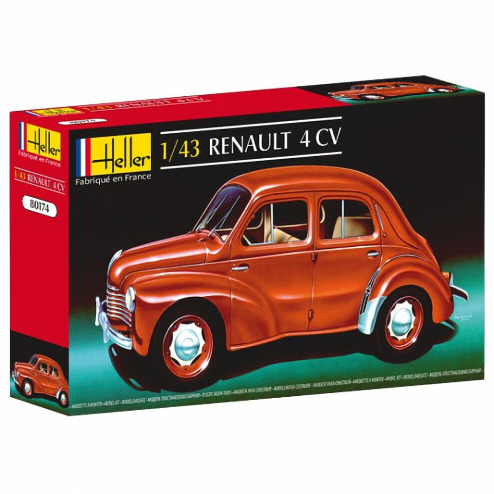 Maxpower Hel80174 - Heller 1:43 - Renault 4 Cv