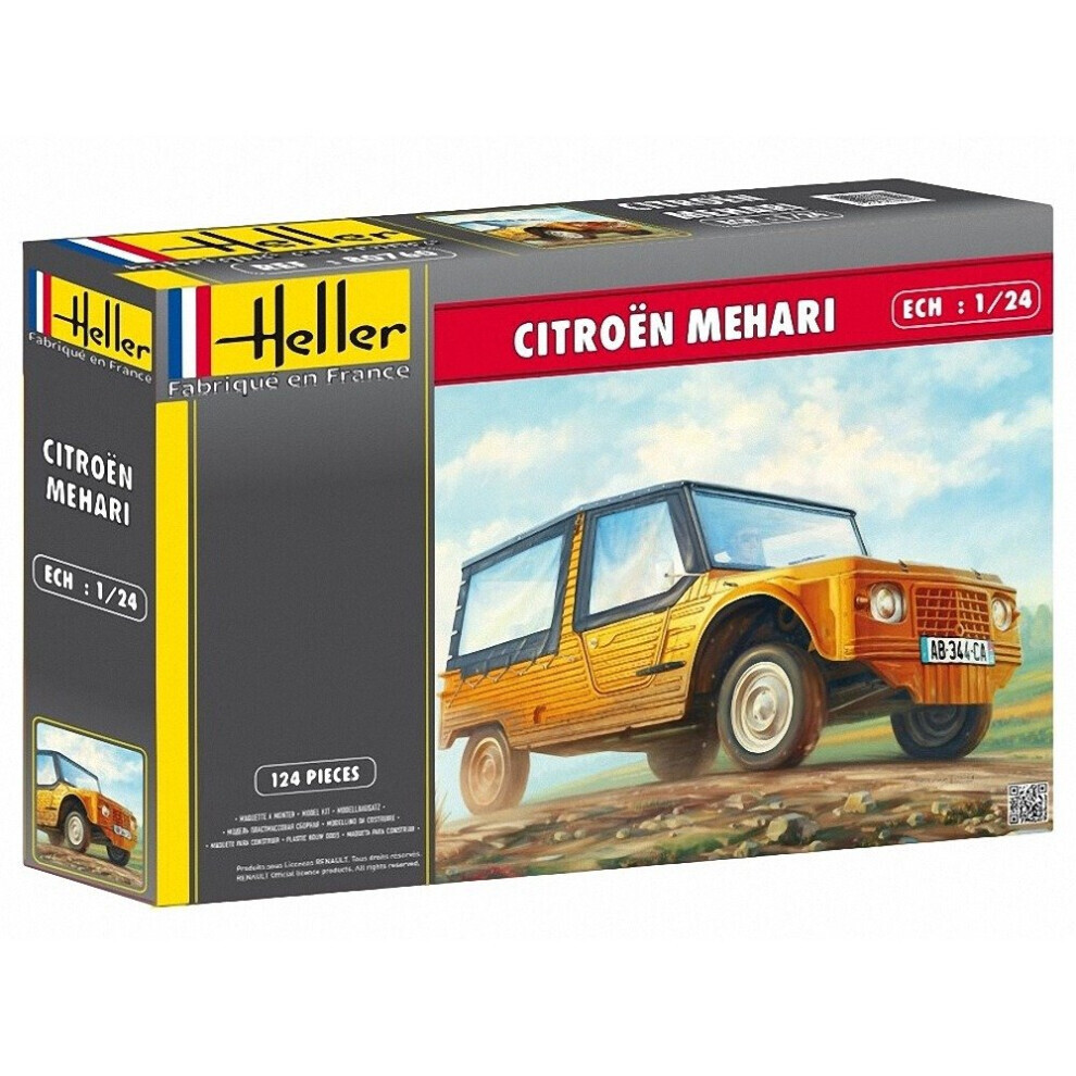 Maxpower Hel80760 - Heller 1:24 - Citroen Mehari