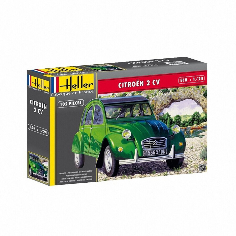 Maxpower Hel80765 - Heller 1:24 - Citroen 2 Cv