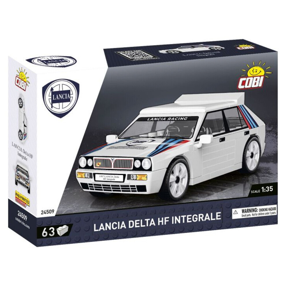 Maxpower Cobi 24509 Lancia Delta Hf Integrale 1:35 Brick Model