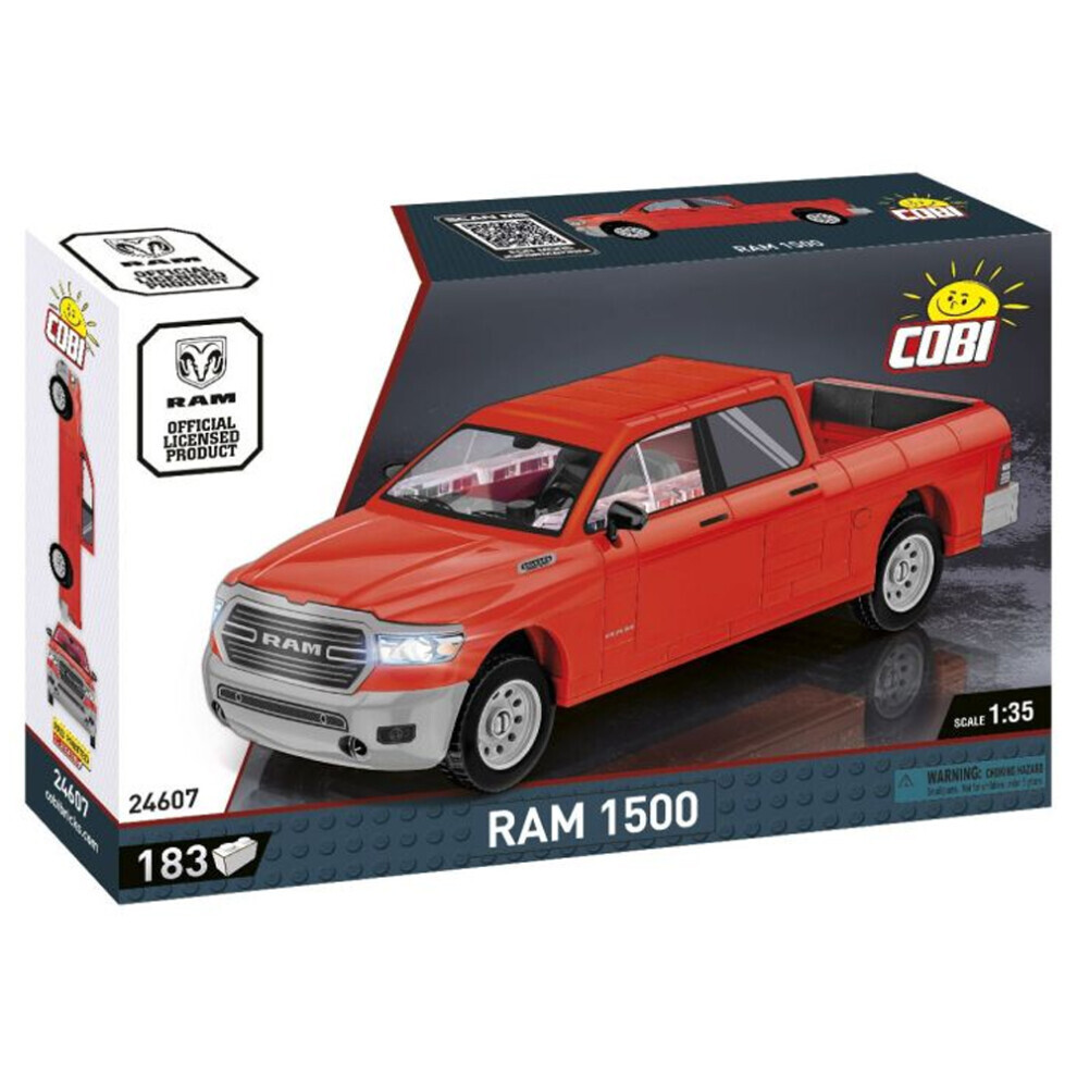 Maxpower Cobi 24607 Ram 1500 1:35 Brick Model Car 183Pcs