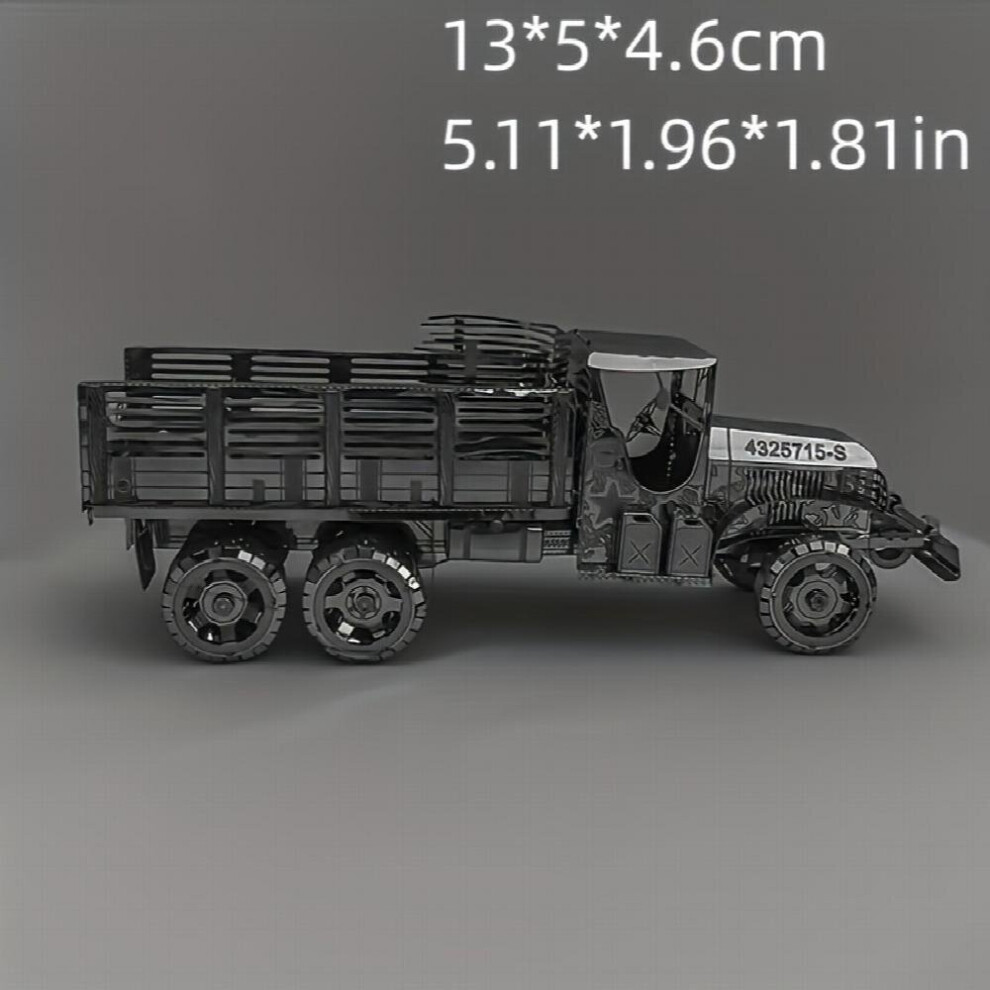 Maxpower Diy Metal Assembled Toy Car Model 3D Three Dimensional Game Puzzle Truck Model