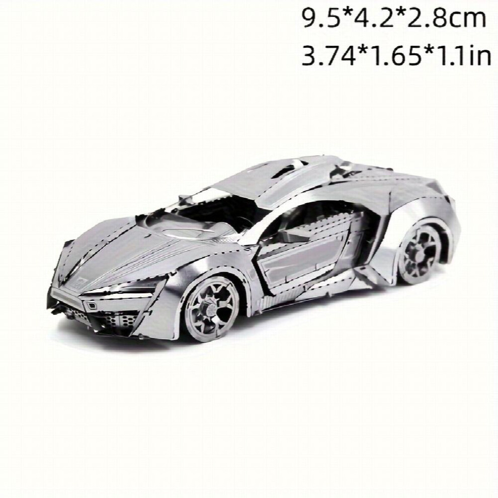Maxpower Diy Metal Assembled Toy Car Model 3D Three Dimensional Game Puzzle Toy Running Car Model