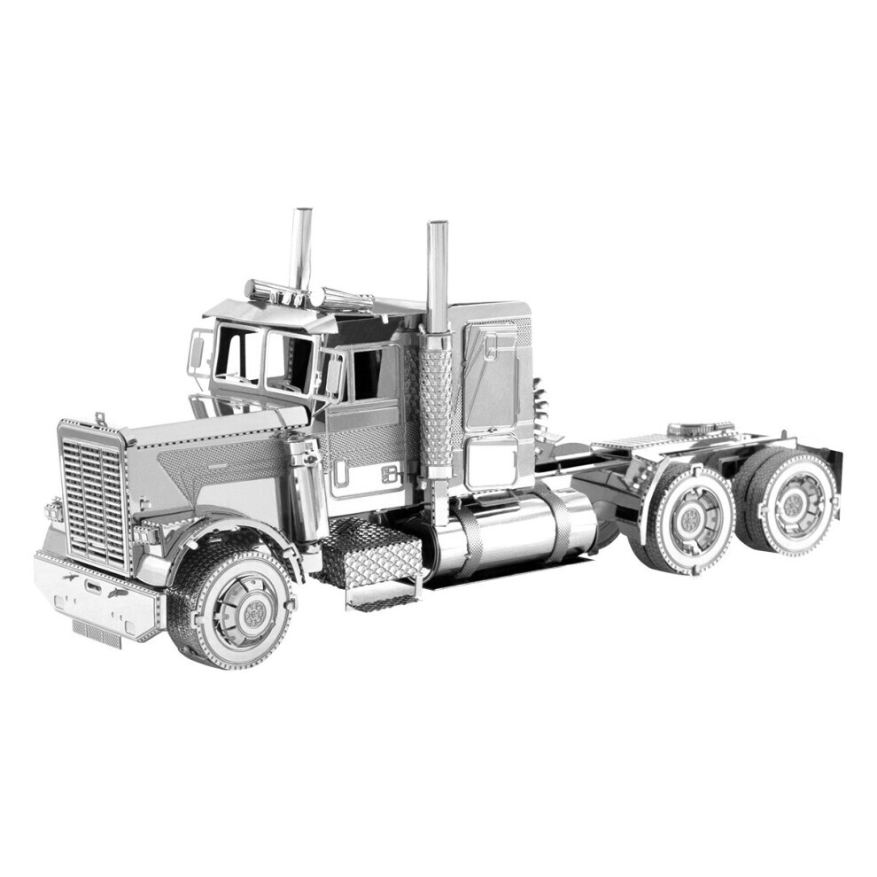 Maxpower Fascinations Metal Earth Freightliner Long Nose Truck 3D Metal Model K