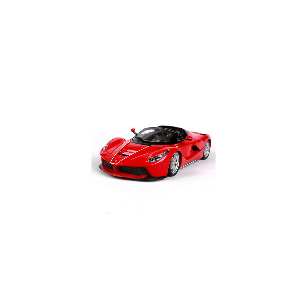 Maxpower () Bburago 1:24 Ferrari 70Th Laferrari Aperta Diecast Model Sports Racing Car Red/Black