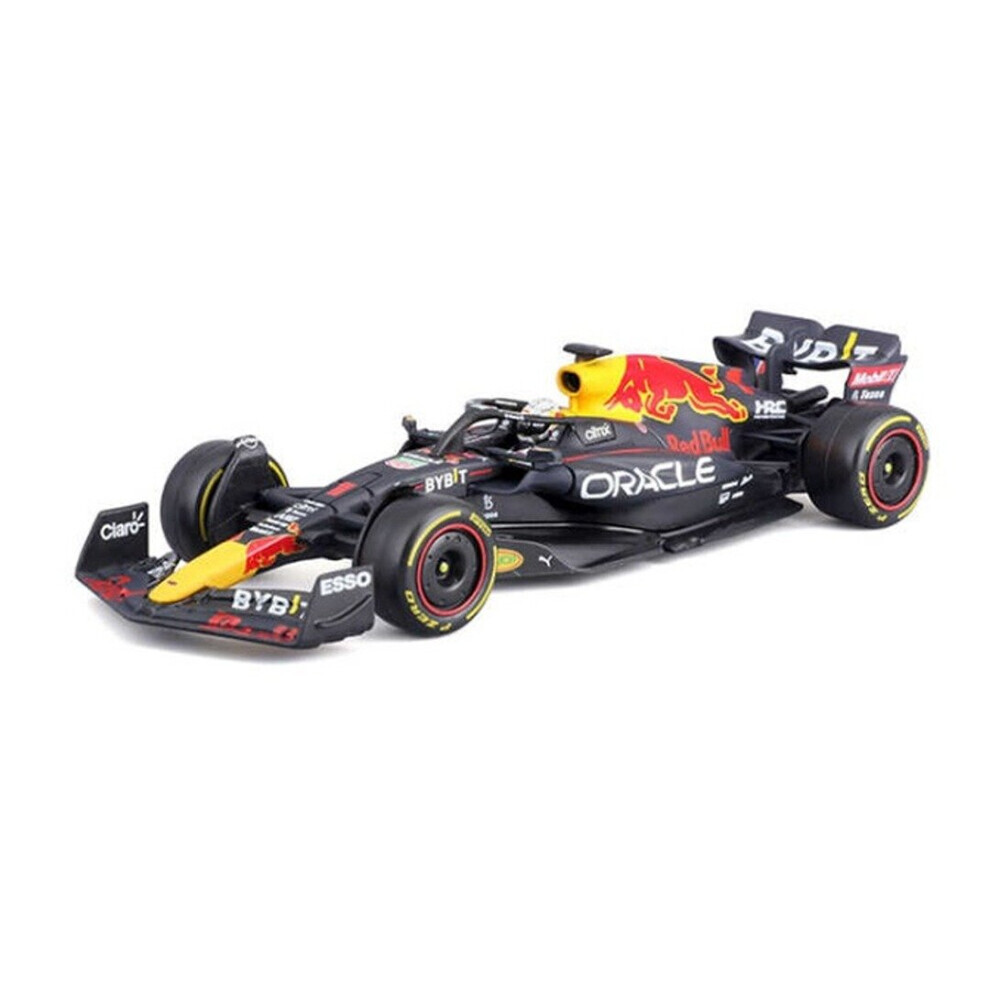 Maxpower Bburago 1:43 Bull Racing Rb18 2022 With Helmet Verstappen Red
